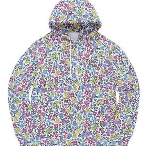 Teddy Fresh Grandma's Floral Hoodie Unisex Size Large Multicolor
